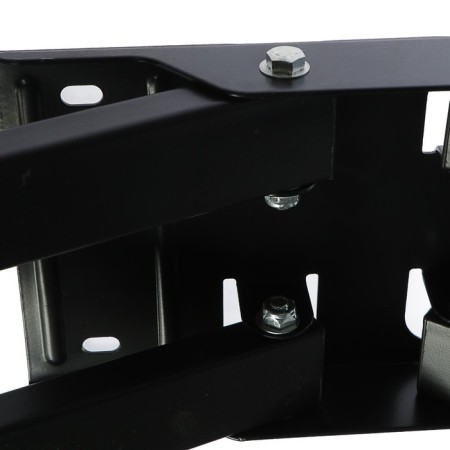 Kronstein Luazon Kron-64, for TV, inclined-horned, 32-65 ", 110-440 mm from the wall, black-6