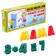A set of numbers and letters of the Russian alphabet on magnets, 79 pieces