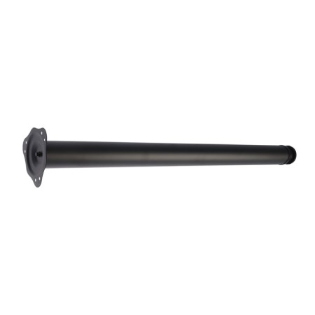 Furniture support, bar, tundra, 60x820 mm, black color