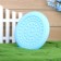 Frisby "UFO", 18.6 cm, hard thermoplastic rubber, blue