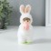 Interior doll "Baby in a bunny costume with an egg" 6x7x15 cm