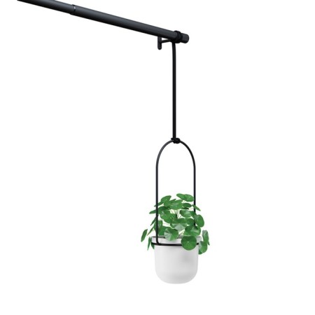 A set of suspended pots for plants TRIFLORA, White, 3 pcs.-3
