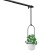 A set of suspended pots for plants TRIFLORA, White, 3 pcs.