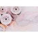 Capronomic ribbon "Wave", 50 mm, 10 ± 1 m, pink color