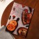 Book for recording recipes and a notebook list of purchases "Live with taste"