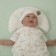 Memory foam pillow "Bear", milk color