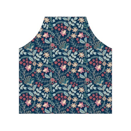 Apron kitchen with a photo print "Flower Field", adjustable, size OS-2