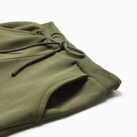 Kit for children (sweatshirt, trousers) I am beginning, khaki color, height 122 cm-3