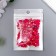Decor for creativity plastic "Half of beads. Raspberry mother of pearl" d = 3-10 mm, set 10 grams