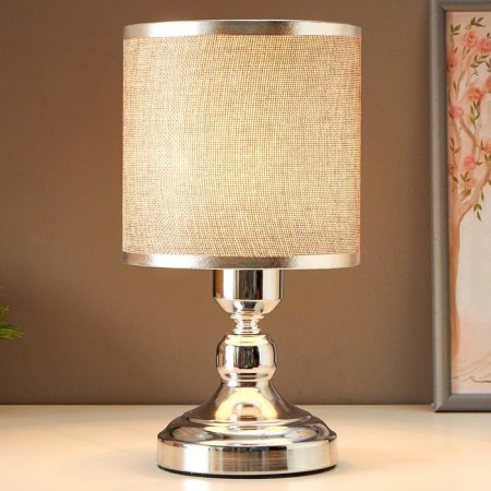 Table lamp "Santi" 1x40W E27 chrome 15x15x28 cm Risalux-1