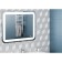 Domino Barcelona mirror, size 910x710 mm, with backlight