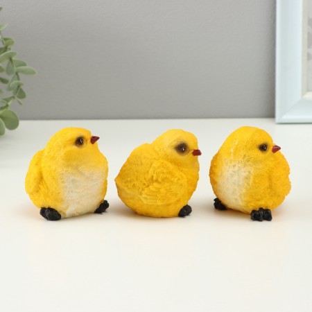 Figure "Chicken" 6x6x6cm / set 3pcs-2