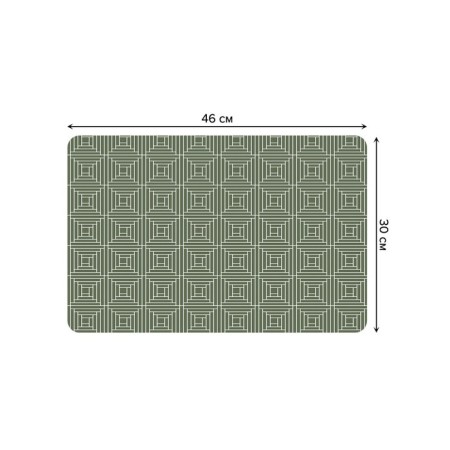 A set of napkins for setting the table “Striped idea”, rectangular, rounded edges, size 30x46 cm, 4 pcs-2
