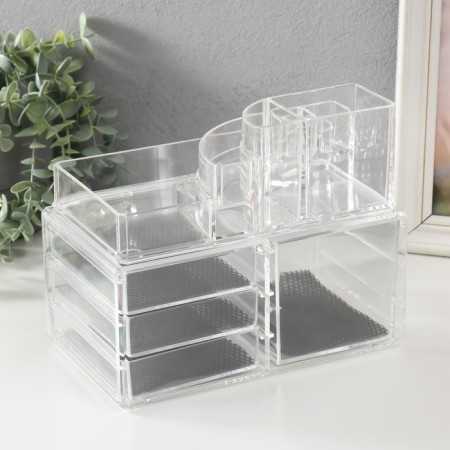 ORGANIZER CHANTER PLAC 4 boxes transparent 19x14x24 cm-3