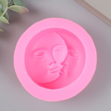 Mold Silicon "Moon and month" d = 8.5cm