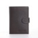 Cover for autoodocuments and passports on the button, textura, brown color
