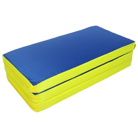 Mat Onlytop, 100x150x8 cm, 2 additions, blue/yellow color-2
