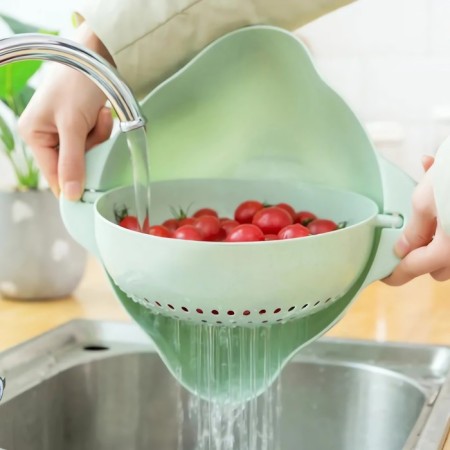 A colander of a kitchen with a pallet 25 × 11.5 cm, color mix-9