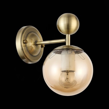 Wall lamp EVOLUCE. Sle106301-01. Pechio. 1x60 W, E27, 13x20 cm, bronze color-3