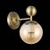 Wall lamp EVOLUCE. Sle106301-01. Pechio. 1x60 W, E27, 13x20 cm, bronze color