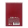 Notepad A5, 40 sheets in the cage on the rowing "red", cover of shaky cardboard, offset unit