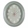 Watching clock, interior "lightness", silent, 22.5 x 26.5 cm