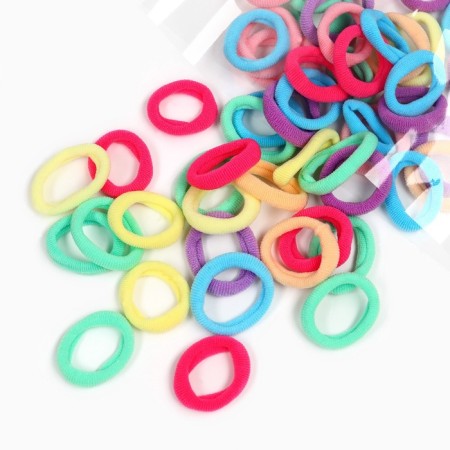 A set of hair rubber bands, 50 pieces, 1 cm, cats aristocrats-3