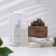 Set of wooden diffuser "HANTT AROMA", Osmantus, with 10 ml essential oil, in a box