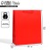 Gift package laminated, packaging, "red", ml 23 x 27 x 11.5 cm
