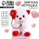 Soft toy "The smallest", Bear, Mix color