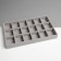 Story for decorating 18 cells, phlock, 21 × 12.3 × 2.5 cm, color gray color