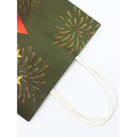 Package gift craft "From February 23!" 18 x 8 x 25 cm-3