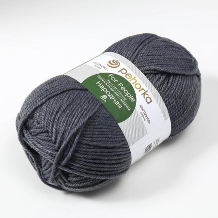 Yarn "Narodnaya" 30% wool, 70% acrylic volume 220m/100g (393-SV Morengo)-3