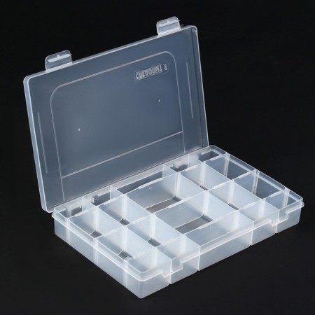 Fishing bag "Rastype" Base Lure Bag L, 36 x 22 x 15 cm, gray color, + 3 luno boxes-6