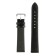 Solomon watch strap, 18 mm, genuine leather, L-20 cm, black