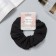 Hair elastic band "Orbit" Classic reaping, 12 cm, black