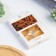 A set of tea candles flavored "cinnamon" in a gift box, 6 pcs