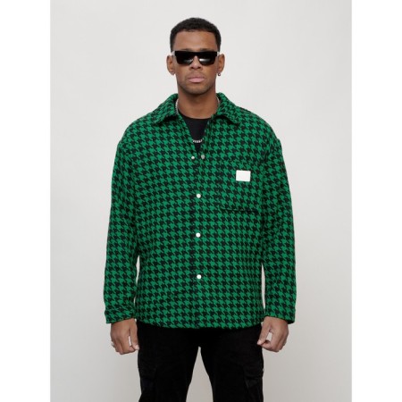 Male windbreaker, size 52, green color