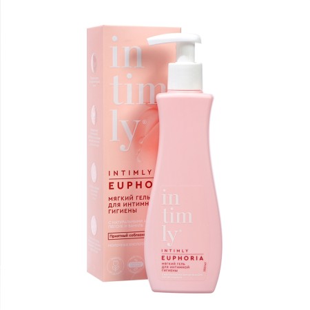 Intimate hygiene gel soft intimly peach and vanilla, 220 ml