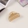Hair crab "Florian" (set of 3 pcs) grid, 6.5 and 4 cm, light brown