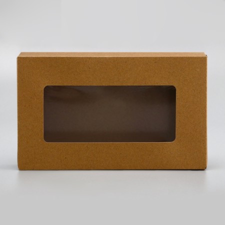 Folding box, craft, 20 x 12 x 4 cm, 1 liter-2
