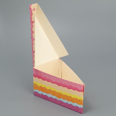 Cake box, confectionery packaging "Corgi", 15.5 x 8.5 x 8.5 cm-2