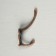 Hook furniture tundra TKD008, two -rod, copper