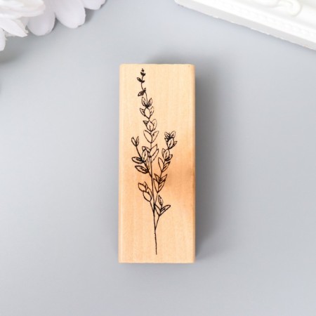 Printing tree "Eucalypt" 6.5x2.5 cm-1