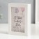 Interior plastic Pigger "Flower - Today is your day" 17x12x3.8 cm