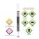 MARKER CHLOVA BRAUBERG "Pop-Art", 3.5mm, white. Washed, d/smooth surfaces 151519