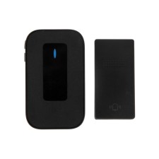 LZDV-11 call, wireless, from the network, without batteries, thermometer, black