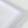 Photo frame Plastic "Mira" 21x29.7 cm, (A4) White (plastic screen)