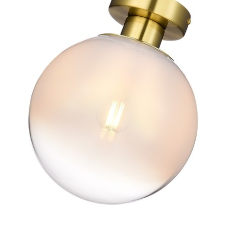 Ceiling lamp ST LUCE. SL1190.202.01. Cassius. 1x60 W, E27, 20x20x25.5 cm, golden color-4
