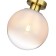 Ceiling lamp ST LUCE. SL1190.202.01. Cassius. 1x60 W, E27, 20x20x25.5 cm, golden color